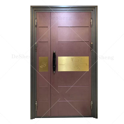 China Top Manufacturer Stainless Steel Exterior Security Door Modern Entrance Front Gates Modern