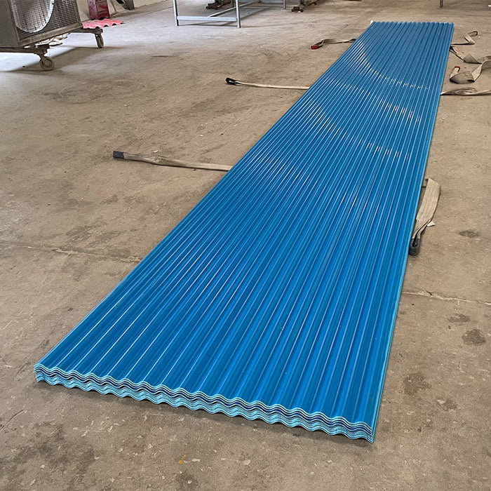 Building material long span pvc roof tile Waterproof fireproof plastic upvc roofing sheet heat insulated roof sheet