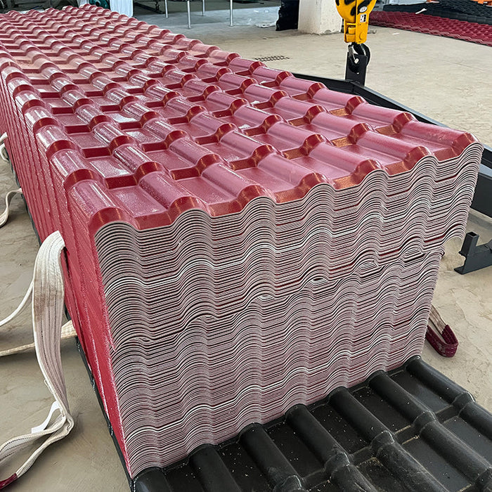 asa pvc plastic roof tile for house/building material pvc roof rainwater drainage pipe and fittings for residential villa hotel