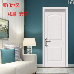 American Design Interior Door White Contemporary 10' Prehung Doors Interior Solid Wooden MDF Doors