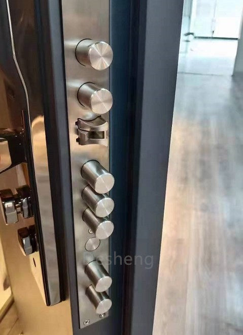 European Style Latest Design Fire Rated Main Exterior Security Steel Doors For Villa House Front Door