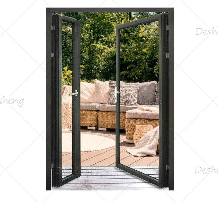 Modern Villa Good Price Main Metal Exterior Water Proof Patio Doors Contemporary Glass Door