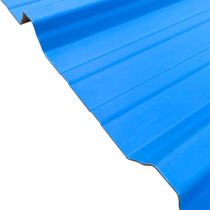 anti-corrosion high impact resistance long span high wave pvc roofing Waterproof fireproof plastic pvc roofing sheet