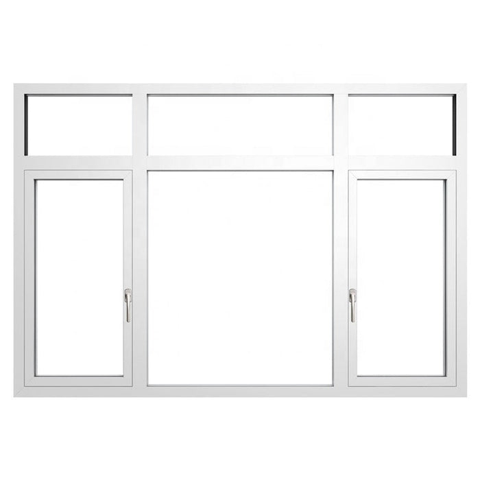 Aluminium Windows Tempered Casement Window Glass Exterior Frameless Aluminum Interior Noiseless Sliding Door