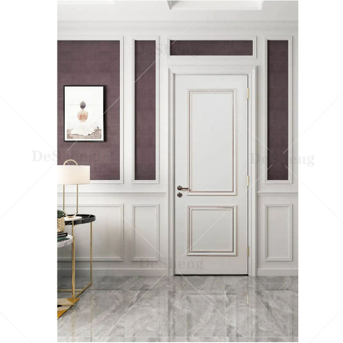 High Quality Wooden Solid Door Made In China Wooden MDF HDF Interior Door for Hotel