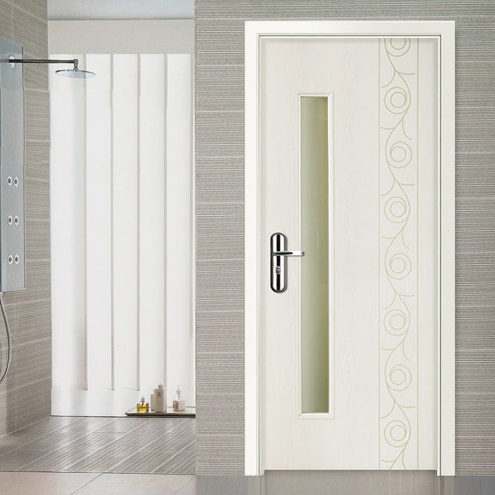 Modern Interior WPC/PVC Composite Door With Frame Bathroom Waterproof China Supplier