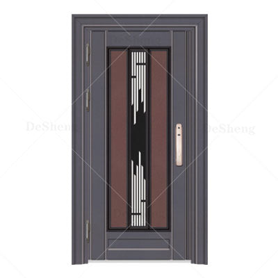 New Design Luxury Style High Quality Gates Metal Security Door With Cheap Price Exterior Steel Fireproof Doors for Houses