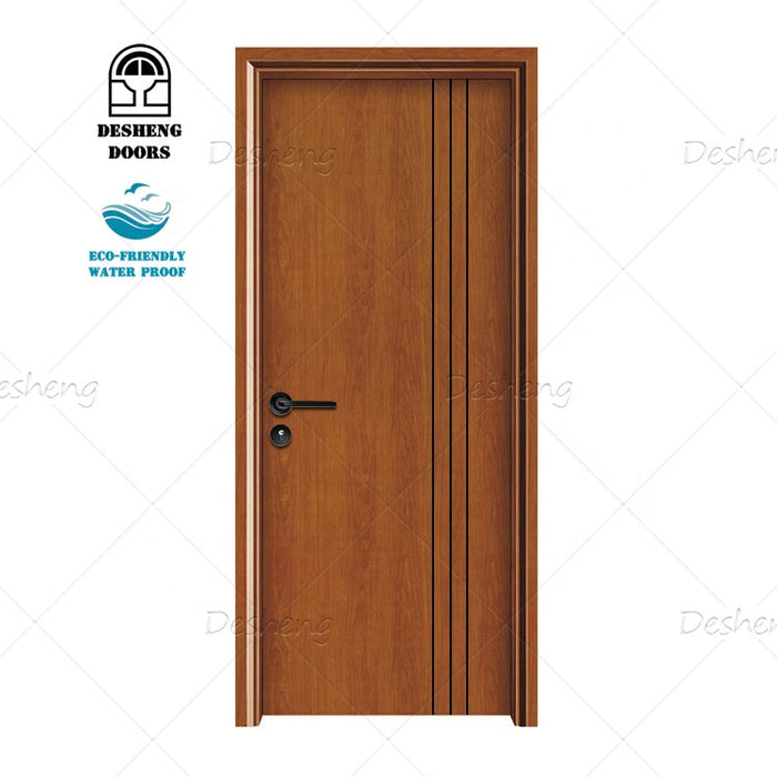 Factory Customized Security Wooden Door Wooden Doors Prices Interior Swing MDF Doors for Hotels