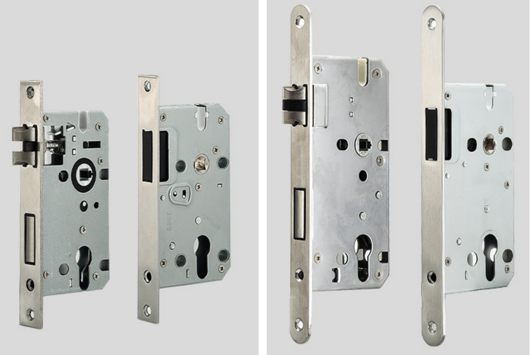 High Quality Bedroom Hotel handles Villa Zinc And Alloy Sliding Handle Door cylinder Door lock