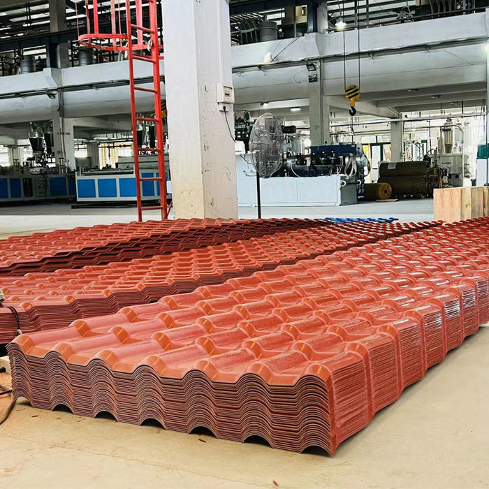 China factory OEM anti-corrosion corrugate roof tile resin roof sheet asa pvc roof tile
