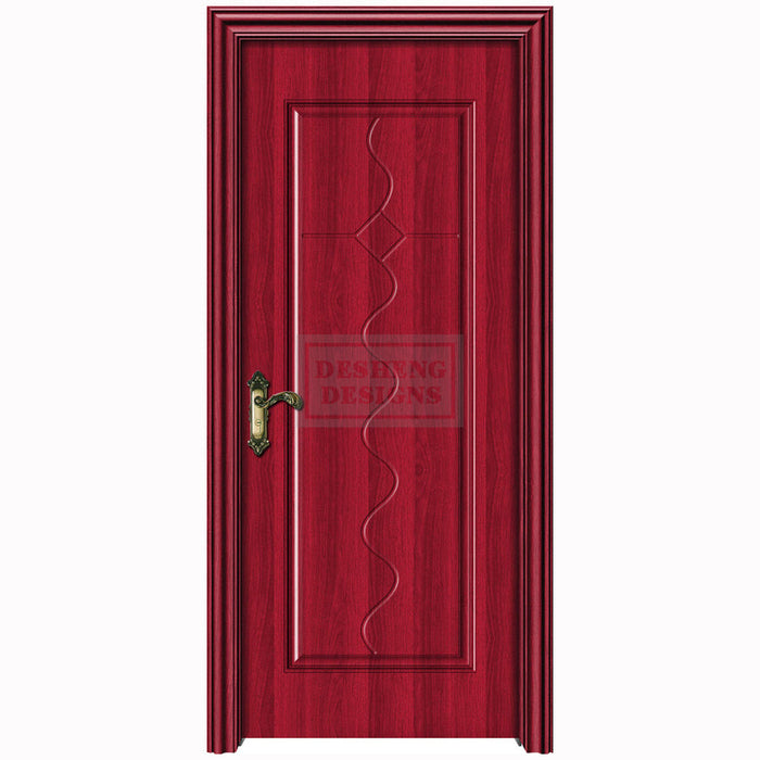 MDF Wooden Room  Doors Metal Entry Design Security Steel Sheet Metal Door