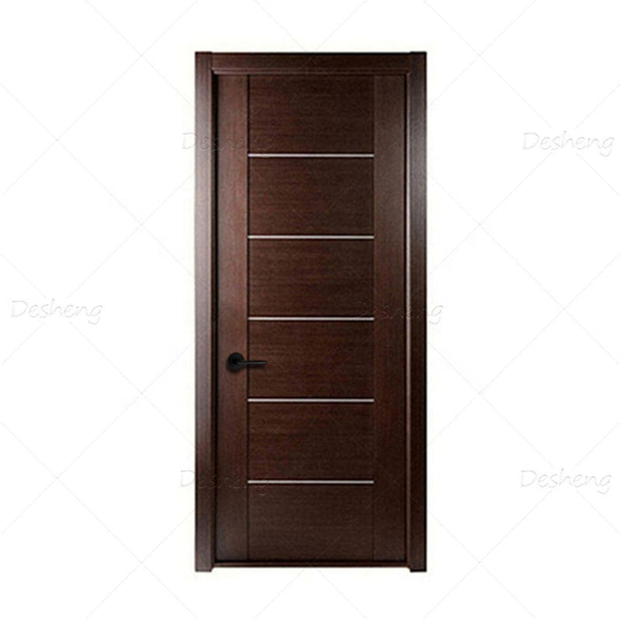 Bedroom MDF Wooden Wpc Solid Veneer Teak For House Room Hotel Wood Doors Supplier