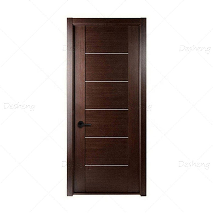 Bedroom MDF Wooden Wpc Solid Veneer Teak For House Room Hotel Wood Doors Supplier
