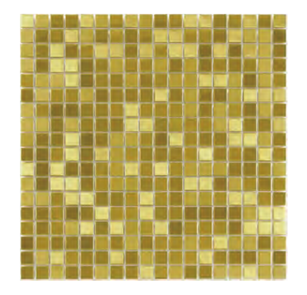 China Made Gold Stainless Steel metallic mosaic tiles